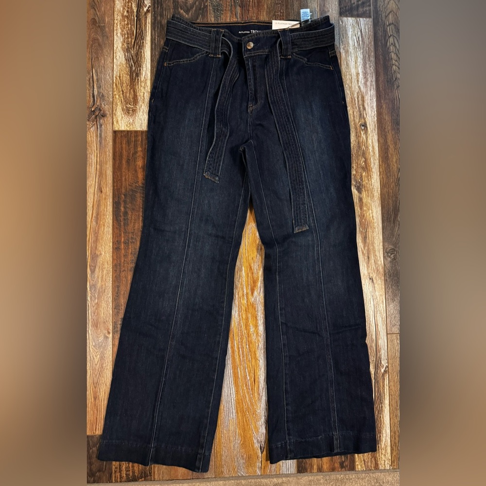 Denim/Jean Platinum Trousers by Chico’s